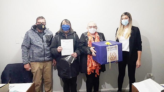 Rotary realizó aporte solidario que supera los 80 mil pesos