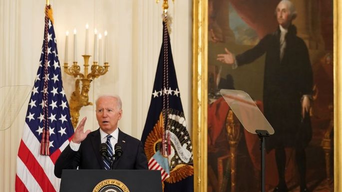 Biden festejó la "independencia" de Estados Unidos del coronavirus
