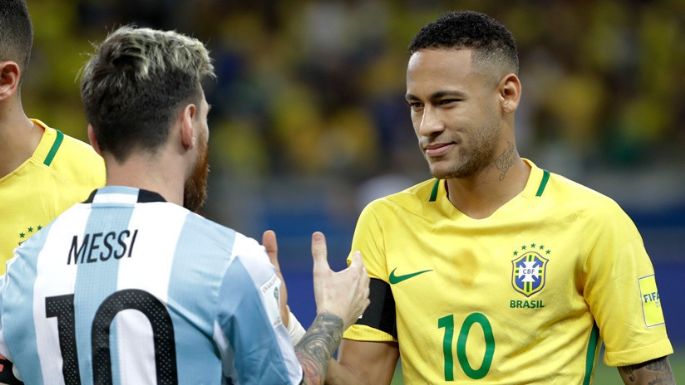 Neymar quiere a Argentina en la final de la Copa América