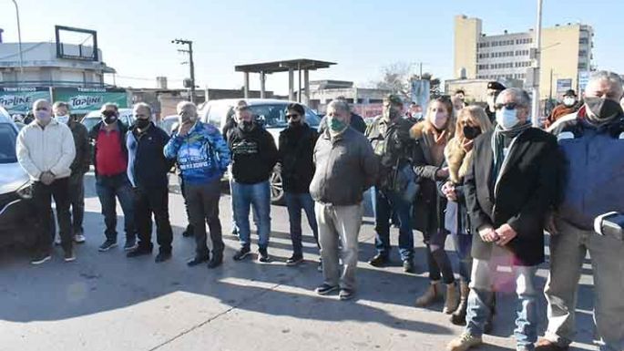 Sentida despedida para el héroe local: “Ojalá que encuentre paz”