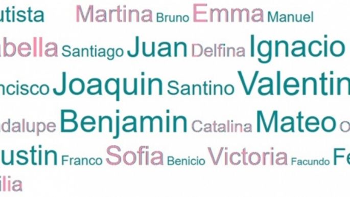Isabella y Felipe, los nombres más elegidos