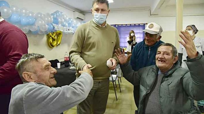 Locro en el cumple 87