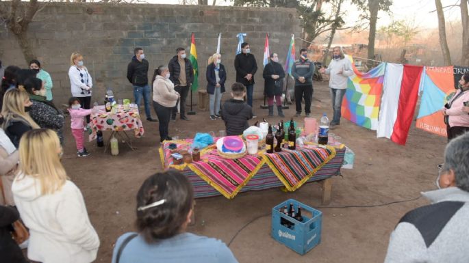 Villa Nueva celebró la Pachamama