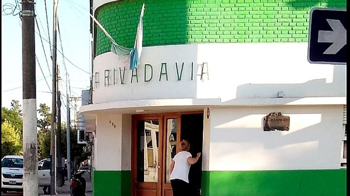 Estaban de fiesta en el club