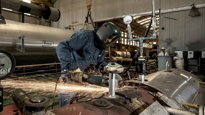 La utilización de la capacidad instalada de la industria fue del 64,9% en junio