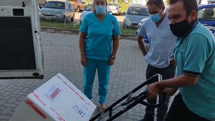 Distribuyen Sputnik desde el Hospital Pasteur
