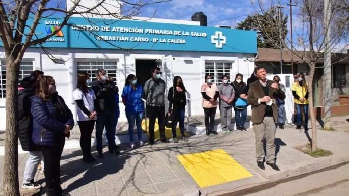 Habilitaron el renovado CAPS de barrio La Calera