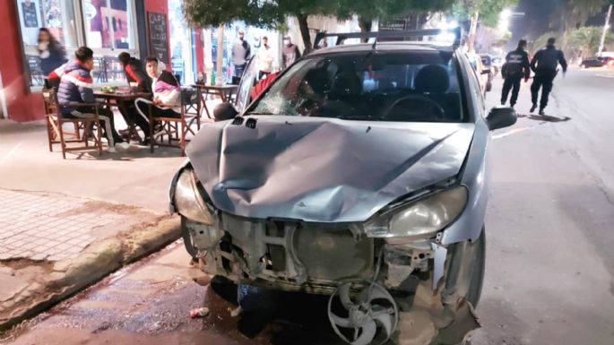 Motociclista con heridas graves en un accidente de tránsito