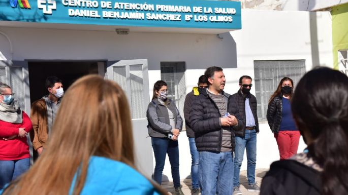 Rosso habilitó los CAPS de barrios Los Olmos y San Nicolás