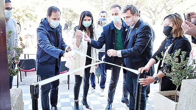 Martín Gill, con los intendentes