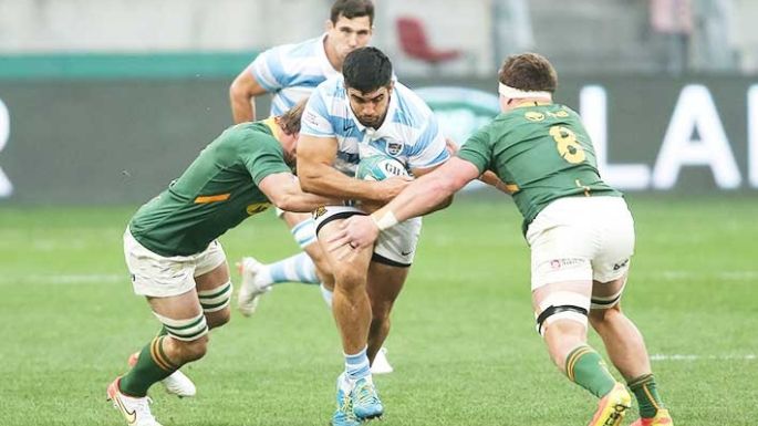 Los Pumas cayeron ante Sudáfrica