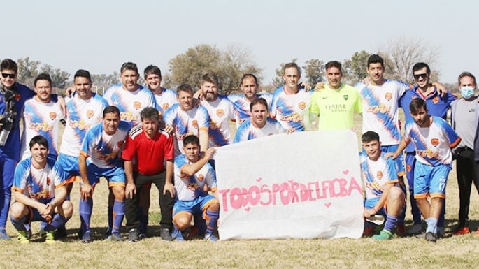 El regreso fue a puro gol