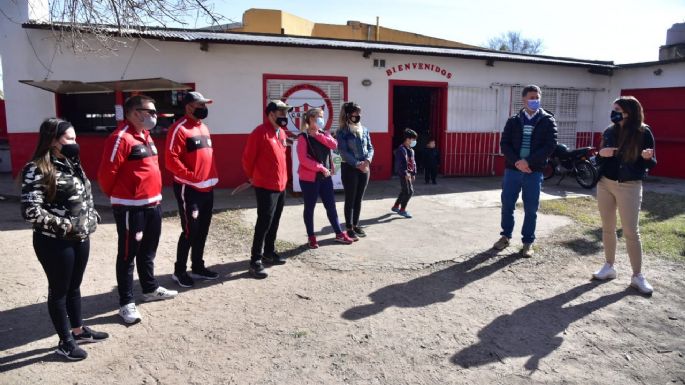 Rosso anunció la duplicación del presupuesto del Programa Clubes Verdes
