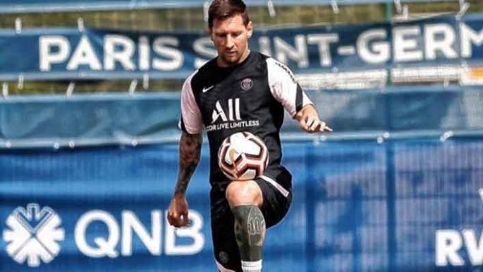 Primeros destellos de Messi