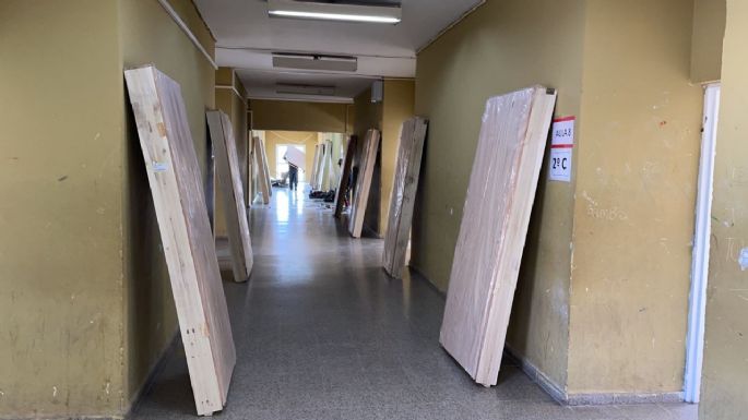 Comenzaron mejoras edilicias en el IPET 322 Manuel Belgrano