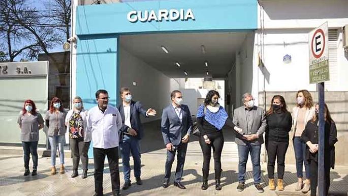 Con eje en el contraste con Macri