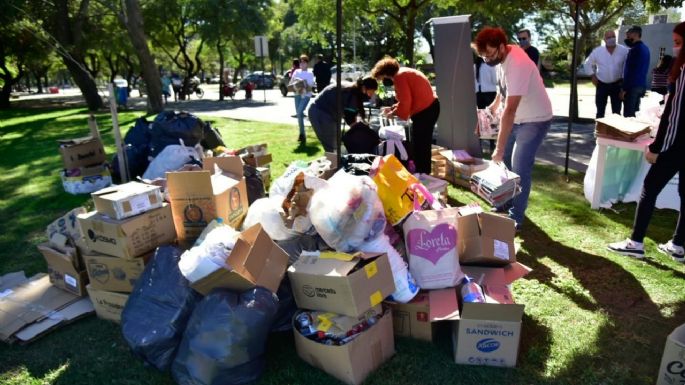Podrán canjear residuos sólidos por bolsones de frutas en el Ramón Carrillo