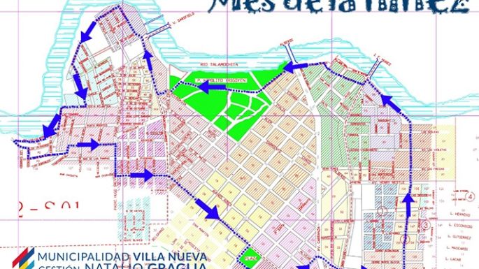 Recorrido confirmado para la bicicleteada