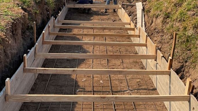 Avanza la obra de desagües pluviales