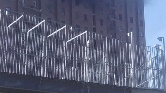[Ahora] Incendio en el edificio Alem