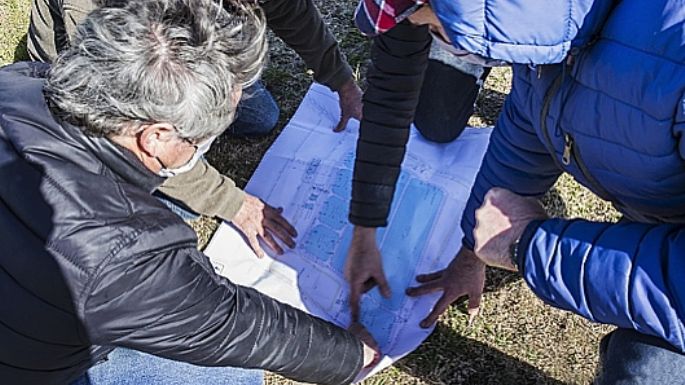 Obra para mejorar efluentes cloacales