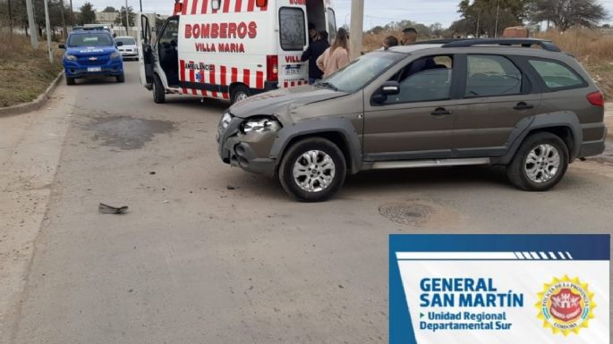 Accidente de tránsito dejó a un herido de gravedad