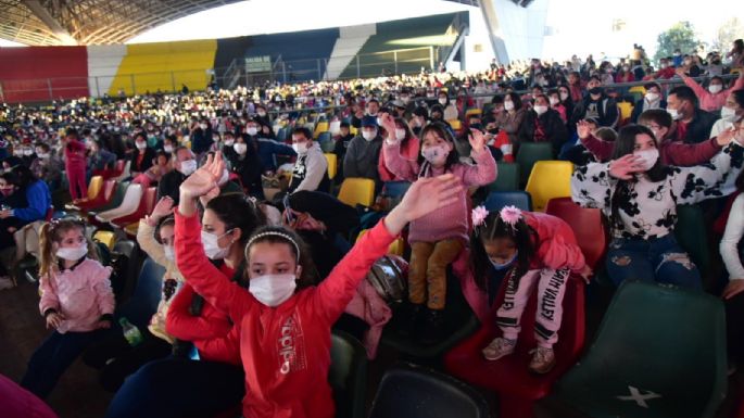 Con el espectáculo infantil Niñetón en el Anfiteatro, culminó la Semana de las Infancias