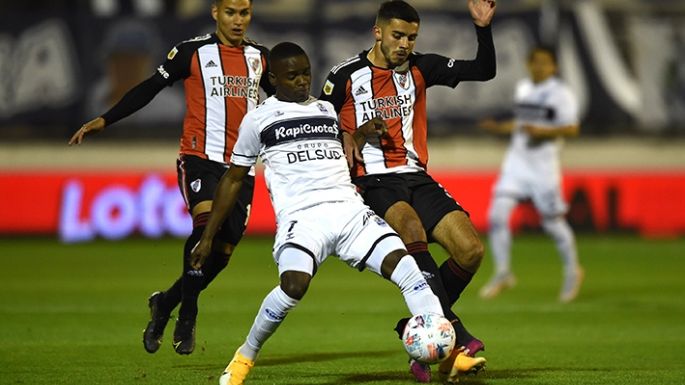 River pagó la falta de puntería