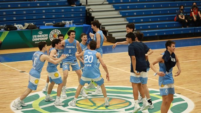 Paliza de Argentina a Brasil con el debut del pibe Prato