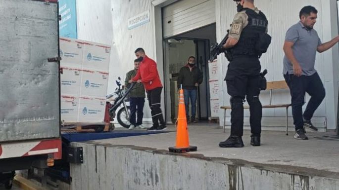 Llegó a Córdoba una nueva partida de 60.000 dosis de la vacuna de Sinopharm