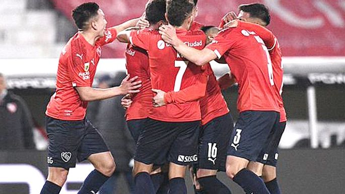 El Rojo se recuperó con goleada