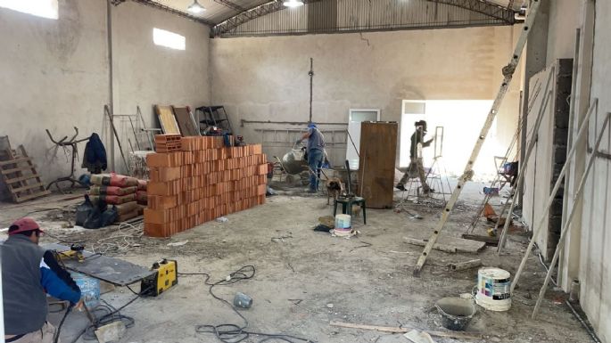 Avanza el plan de obras en las sedes de los centros vecinales villanovenses