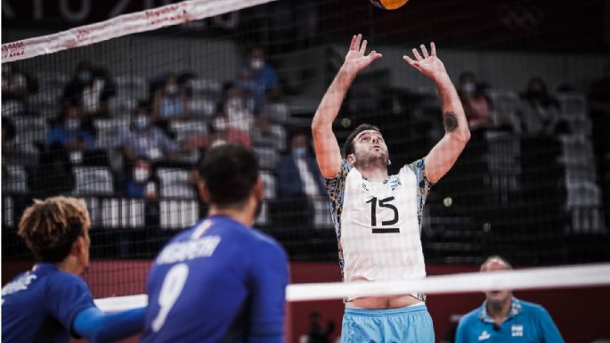 Voley: Argentina no pudo con Francia, pero irá por el bronce ante Brasil