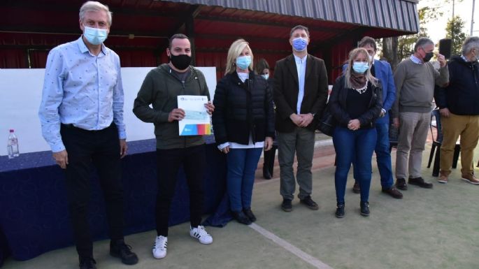 Campana y Rosso participaron de la entrega de subsidios a instituciones deportivas