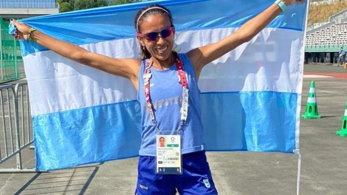 La argentina Marcela Gómez completó el Maratón femenino