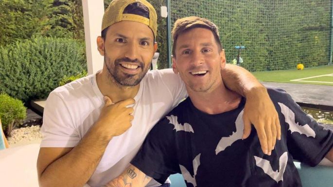 De Agüero a Messi: "Todo lo mejor en lo que venga, amigo"