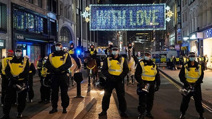 Más de 360 detenciones durante las protestas contra el cambio climático