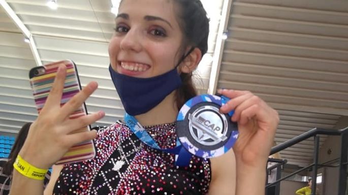 Camila Hubeli fue subcampeona