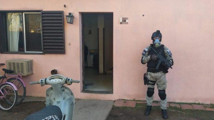 La FPA desbarató tres puntos de venta de droga en Laboulaye