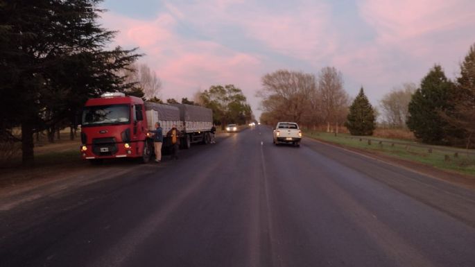 Chocó contra un camión en estado de ebriedad