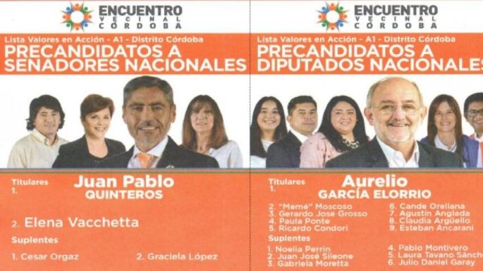 Córdoba elige candidatos para renovar las bancas de nueve diputados y tres senadores