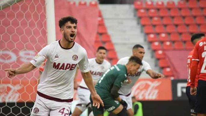 Lanús derrotó a Independiente y se colocó puntero en soledad