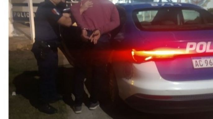 Hombre detenido por amenazas y lesiones a una mujer