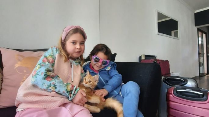 Delfi partió a Estados Unidos para iniciar su tratamiento