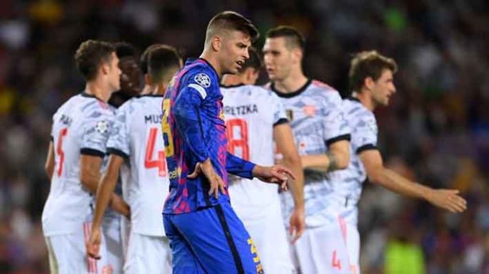 Barcelona extrañó a Messi y cayó goleado ante Bayern