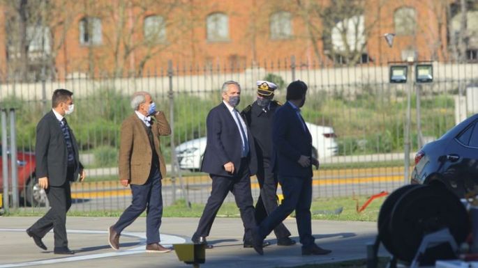 Alberto Fernández está en Casa Rosada reunido con sus ministros más cercanos