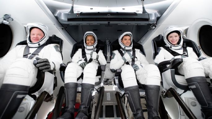 Partió el primer vuelo de "turistas espaciales" que viajan sin astronautas profesionales