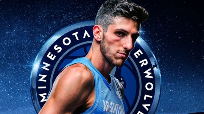 "Bolmaro es un jugador que no tiene miedo", destacó el DT de Minessota Timberwolves