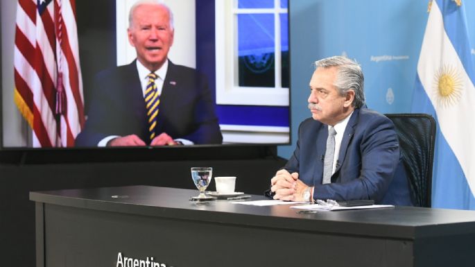 Fernández planteó ante Biden mejores condiciones de financiamiento para afrontar el cambio climático