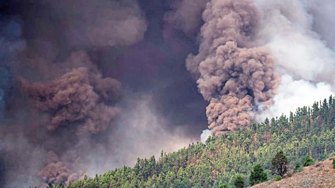Evacuación en la isla